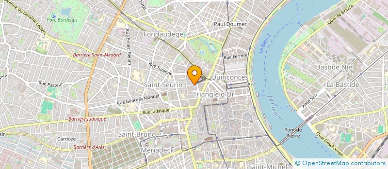 localisation de l'entreprise MONSIEUR STEPHAN CUISNIER  BORDEAUX