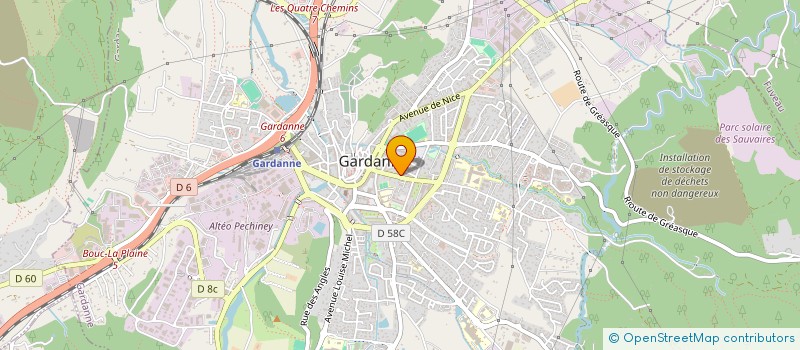 localisation de l'entreprise MONSIEUR STEPHAN CURET à GARDANNE
