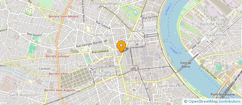 localisation de l'entreprise MONSIEUR STEPHAN DARRACQ  BORDEAUX