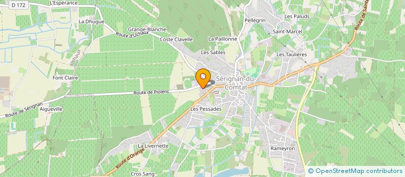 localisation de l'entreprise MONSIEUR STEPHAN DAVIET  CAMARET-SUR-AIGUES