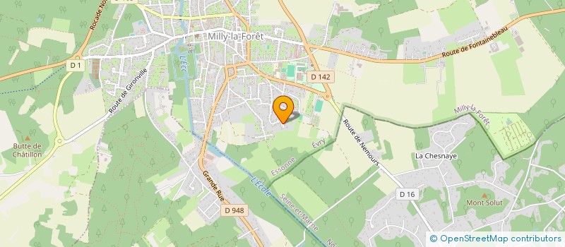 localisation de l'entreprise MONSIEUR STEPHAN DENYS  MILLY-LA-FORET