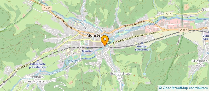 localisation de l'entreprise MONSIEUR STEPHAN DIETRICH à MUNSTER