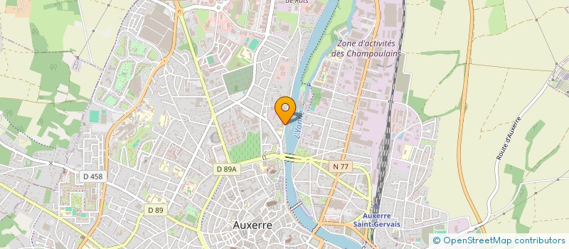localisation de l'entreprise MONSIEUR STEPHAN DOPPER à AUXERRE