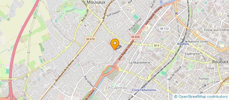 localisation de l'entreprise MONSIEUR STEPHAN DUCLOIE  TOURCOING