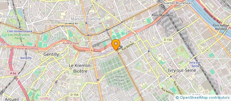 localisation de l'entreprise MONSIEUR STEPHAN EA  IVRY-SUR-SEINE