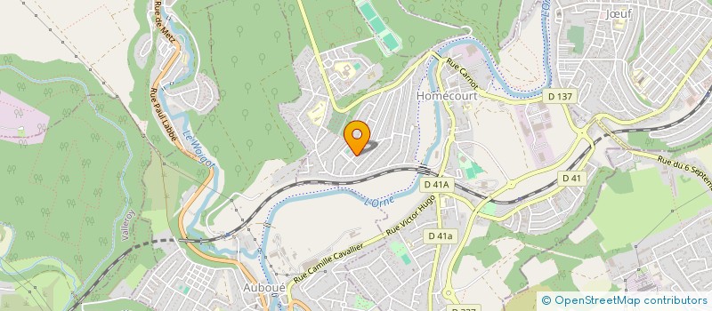 localisation de l'entreprise MONSIEUR STEPHAN FALZI  HOMECOURT