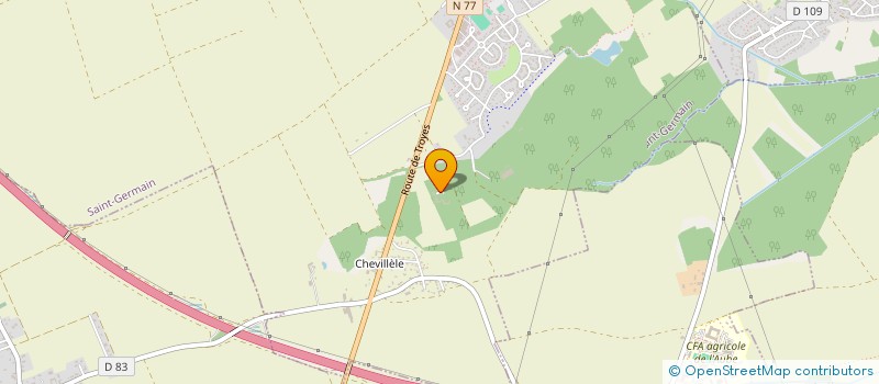 localisation de l'entreprise MONSIEUR STEPHAN FARINE  SAINT-GERMAIN