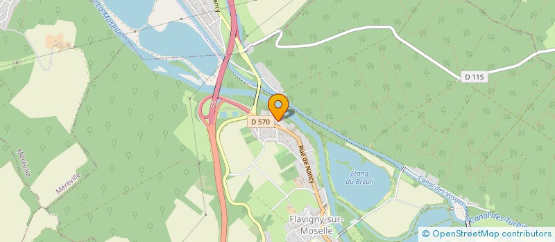 localisation de l'entreprise MONSIEUR STEPHAN GATTO  SAULXURES-LES-NANCY