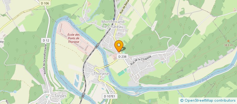 localisation de l'entreprise MONSIEUR STEPHAN GAYET à MONTFERRAND-LE-CHATEAU