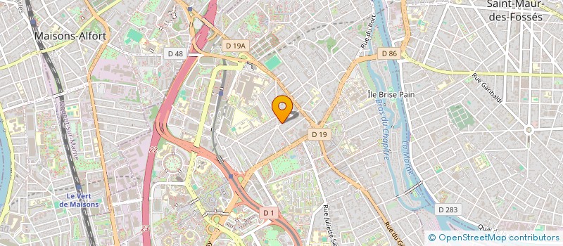 localisation de l'entreprise MONSIEUR STEPHAN GEORGES MENEDJIAN  CRETEIL