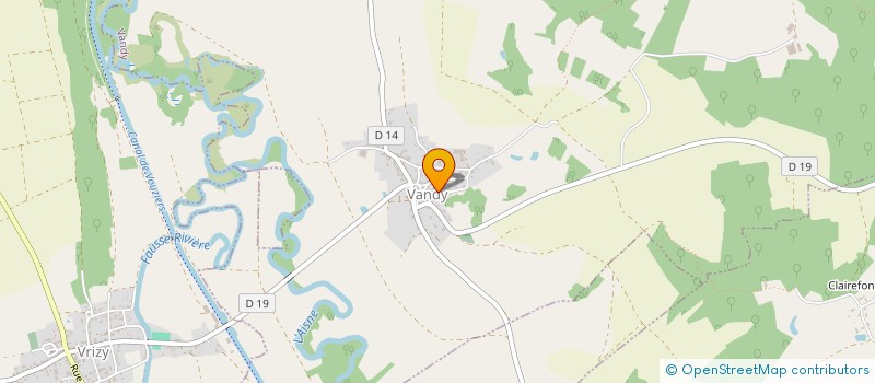 localisation de l'entreprise MONSIEUR STEPHAN HENRIET  VANDY