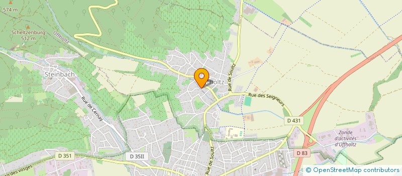 localisation de l'entreprise MONSIEUR STEPHAN ISLY  UFFHOLTZ