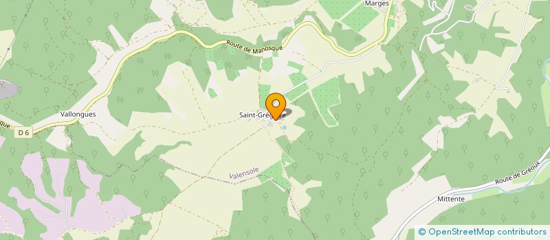 localisation de l'entreprise MONSIEUR STEPHAN JACQUES MATTEI  VALENSOLE