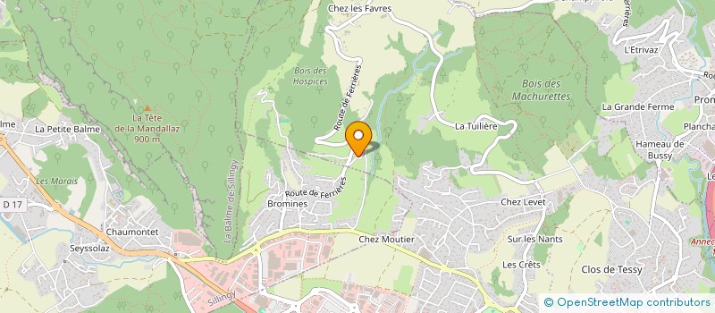 localisation de l'entreprise MONSIEUR STEPHAN JAGER à EPAGNY METZ-TESSY