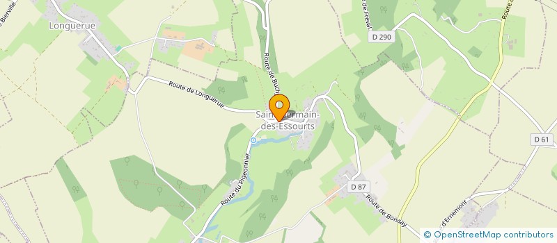 localisation de l'entreprise MONSIEUR STEPHAN JONES  SAINT-GERMAIN-DES-ESSOURTS