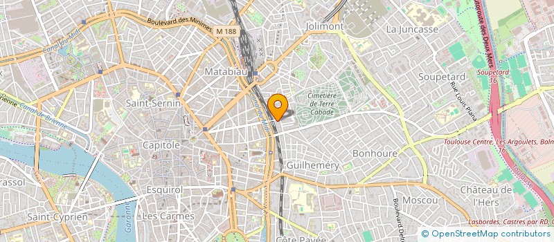 localisation de l'entreprise MONSIEUR STEPHAN KAJETANCZYCK à TOULOUSE