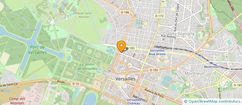 localisation de l'entreprise MONSIEUR STEPHAN KERDES à VERSAILLES