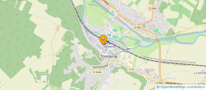 localisation de l'entreprise MONSIEUR STEPHAN KLIENKOFF à TONNERRE