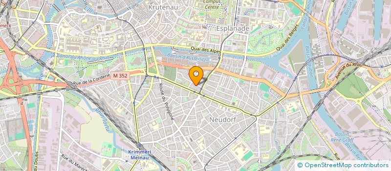 localisation de l'entreprise MONSIEUR STEPHAN KRAEMER à STRASBOURG