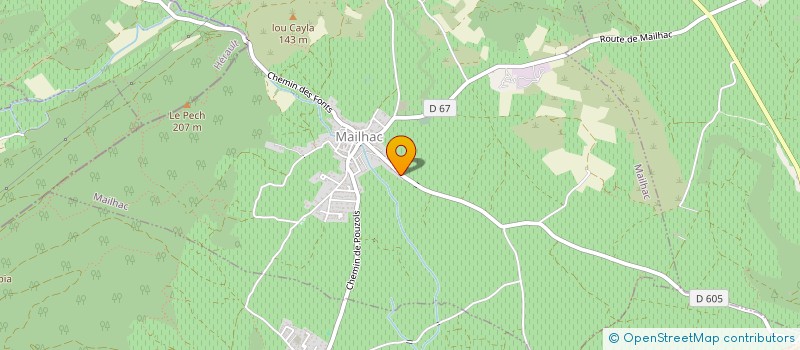 localisation de l'entreprise MONSIEUR STEPHAN LAMISCARRE  ARGELIERS