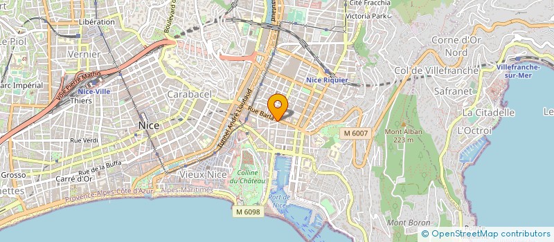 localisation de l'entreprise MONSIEUR STEPHAN LANG à NICE