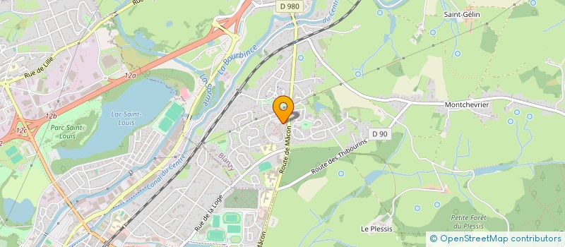 localisation de l'entreprise MONSIEUR STEPHAN LE GOFF  SAINT-VALLIER