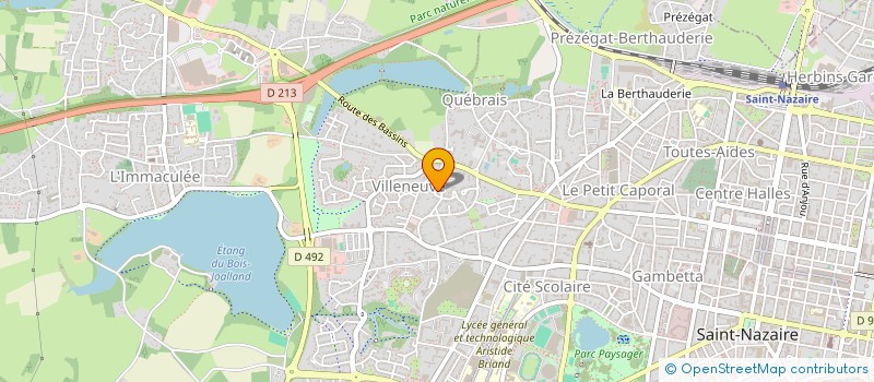 localisation de l'entreprise MONSIEUR STEPHAN LE MOIGN à SAINT-NAZAIRE