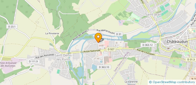 localisation de l'entreprise MONSIEUR STEPHAN LENAHAN à SAINT-DENIS-LANNERAY