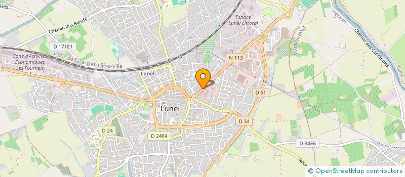 localisation de l'entreprise MONSIEUR STEPHAN LORA-RUNCO  LUNEL