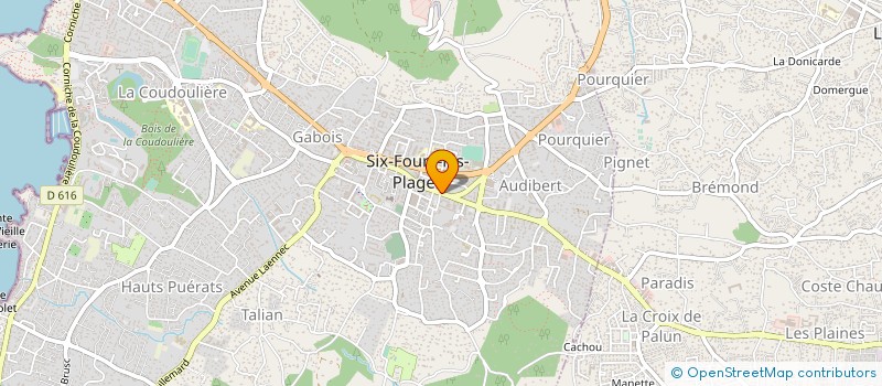 localisation de l'entreprise MONSIEUR STEPHAN LUGARI à SIX-FOURS-LES-PLAGES