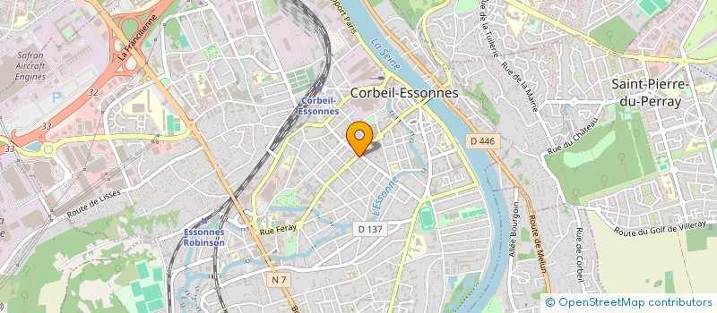 localisation de l'entreprise MONSIEUR STEPHAN LUTUMBA à CORBEIL-ESSONNES