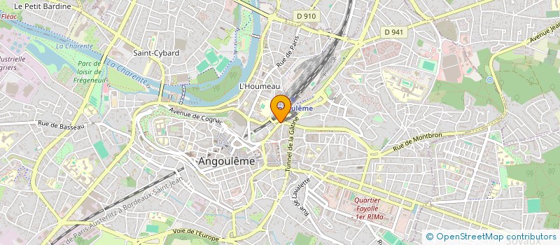 localisation de l'entreprise MONSIEUR STEPHAN MALIK BRIVAL à ANGOULEME