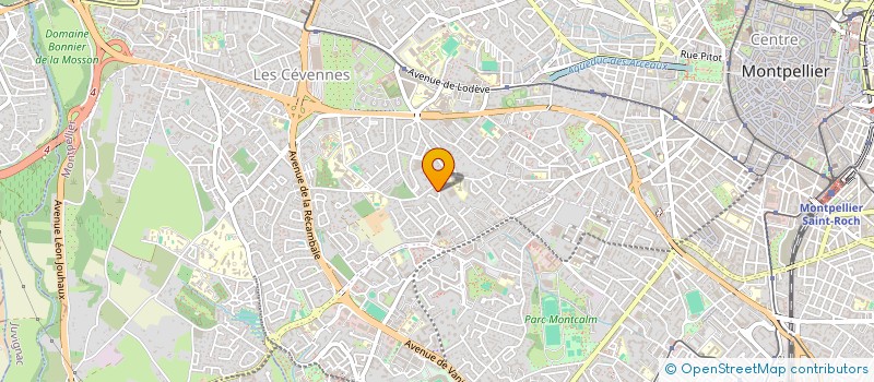 localisation de l'entreprise MONSIEUR STEPHAN MATTIA à MONTPELLIER
