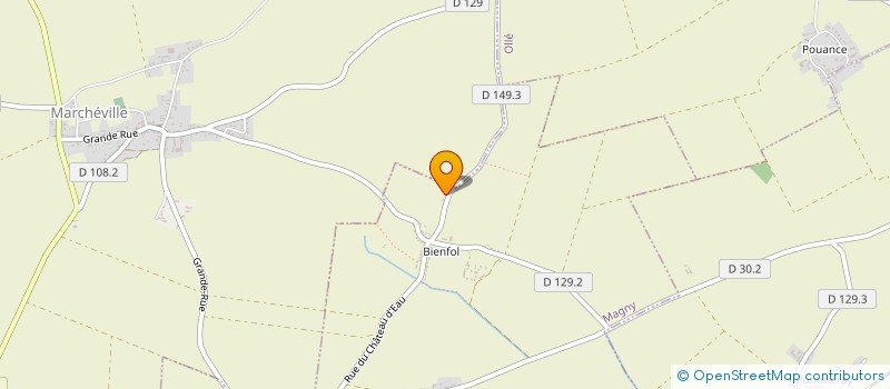 localisation de l'entreprise MONSIEUR STEPHAN MAUGARD  CHAILLEVETTE