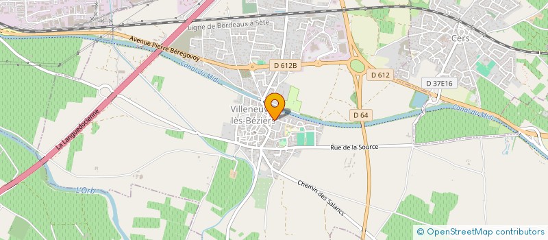 localisation de l'entreprise MONSIEUR STEPHAN MAURY à VILLENEUVE-LES-BEZIERS