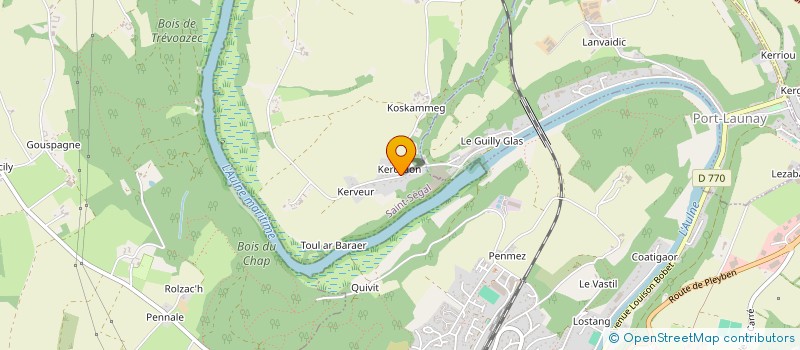 localisation de l'entreprise MONSIEUR STEPHAN MEYER  SAINT-SEGAL