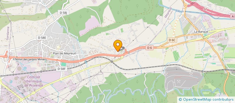 localisation de l'entreprise MONSIEUR STEPHAN MEYTRE  MEYREUIL