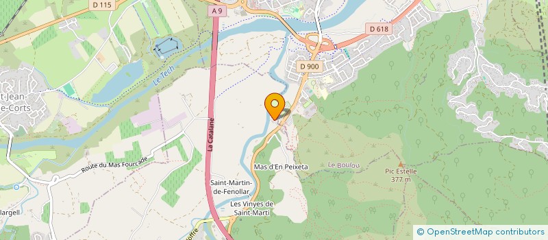 localisation de l'entreprise MONSIEUR STEPHAN MICHELOT  MAUREILLAS-LAS-ILLAS