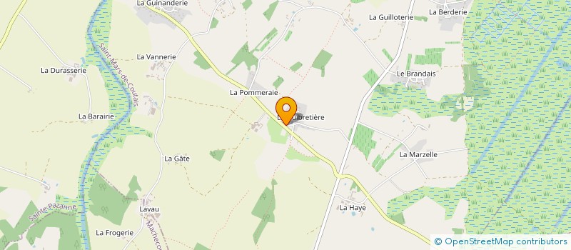 localisation de l'entreprise MONSIEUR STEPHAN MONTAGNE  SAINT-MARS-DE-COUTAIS