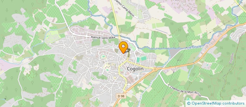 localisation de l'entreprise MONSIEUR STEPHAN MORS à GRIMAUD