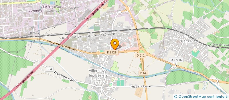 localisation de l'entreprise MONSIEUR STEPHAN NAVARRO  VILLENEUVE-LES-BEZIERS