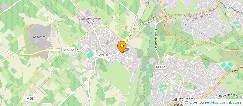 localisation de l'entreprise MONSIEUR STEPHAN PAIS  LAVERUNE