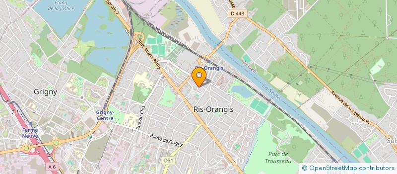 localisation de l'entreprise MONSIEUR STEPHAN PATUREAU à RIS-ORANGIS