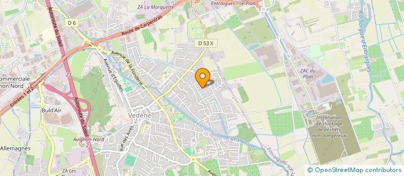 localisation de l'entreprise MONSIEUR STEPHAN PIERRE  VEDENE