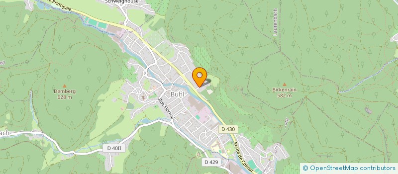 localisation de l'entreprise MONSIEUR STEPHAN REGIS  BUHL