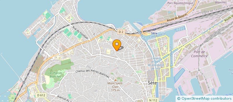 localisation de l'entreprise MONSIEUR STEPHAN REYNAUD  SETE