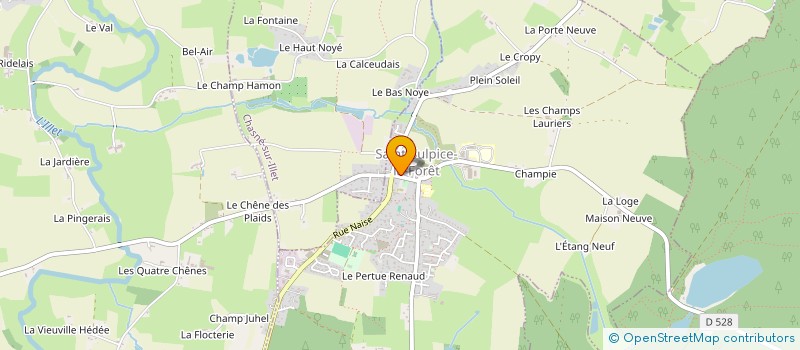 localisation de l'entreprise MONSIEUR STEPHAN RIGAULT  SAINT-SULPICE-LA-FORET