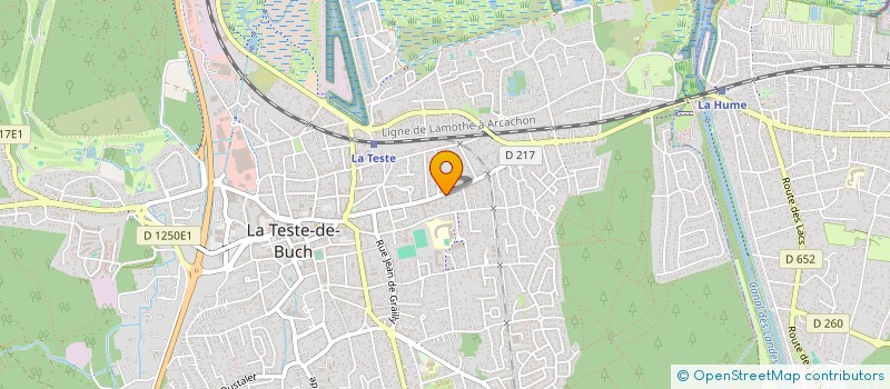 localisation de l'entreprise MONSIEUR STEPHAN ROCHEREAU à LA TESTE-DE-BUCH