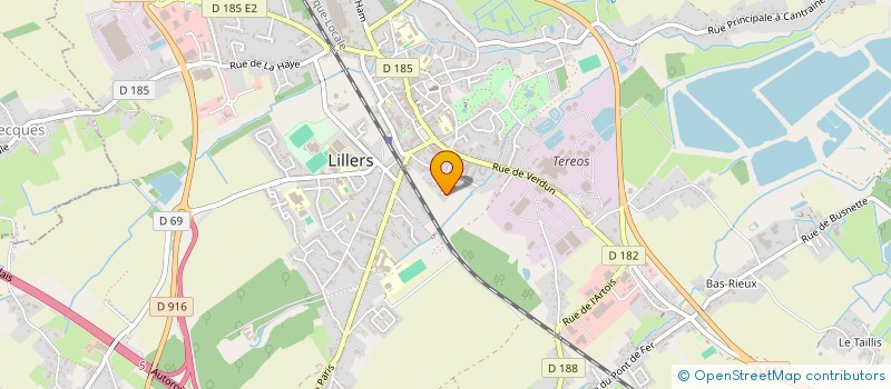 localisation de l'entreprise MONSIEUR STEPHAN RODRIGUES  LILLERS