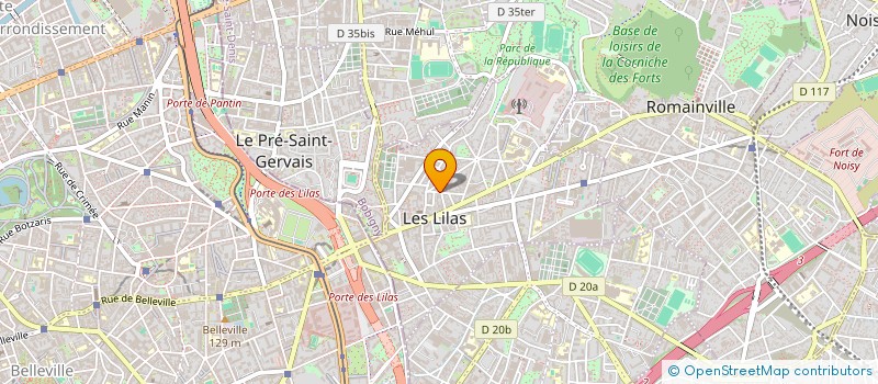 localisation de l'entreprise MONSIEUR STEPHAN ROUBY à LES LILAS